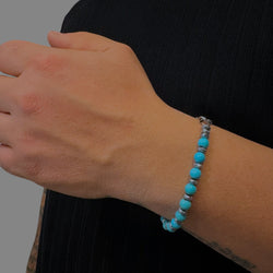 Bracciale Howlite Sharifa Crystals