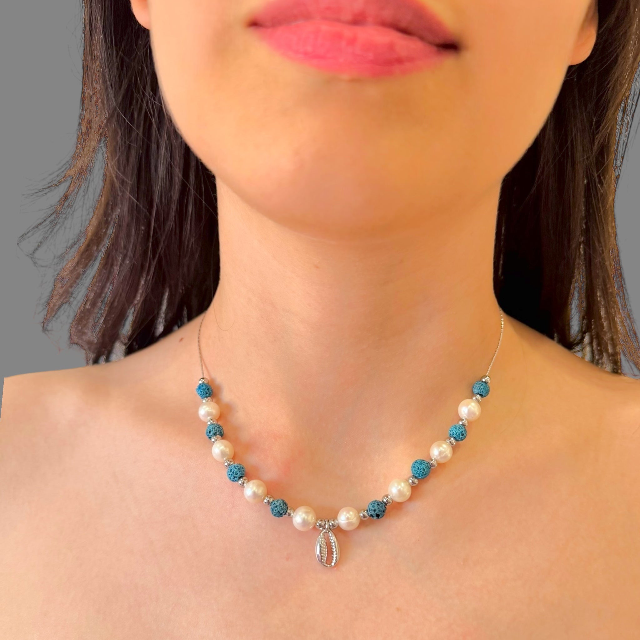 Choker perle Sharifa Crystals
