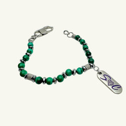 Bracciale malachite Sharifa Crystals