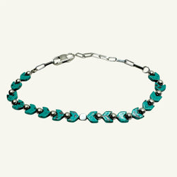 Bracciale Ematite Verde Sharifa Crystals