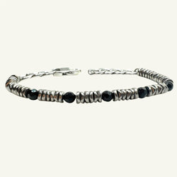 Bracciale onice e ematite Sharifa Crystals