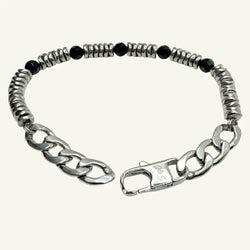 Bracciale onice e ematite Sharifa Crystals