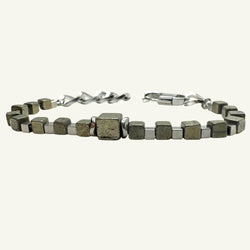 Bracciale pirite Sharifa Crystals