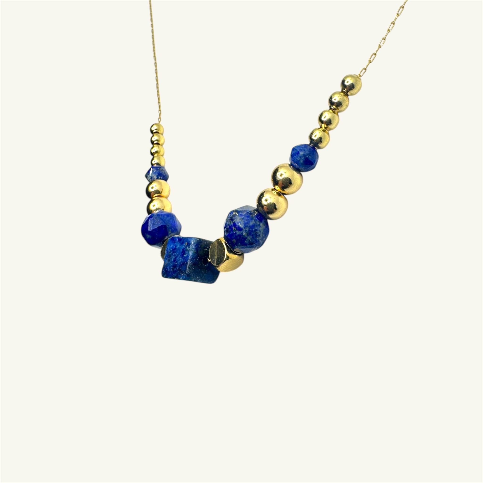 Collana lapis gold Sharifa Crystals