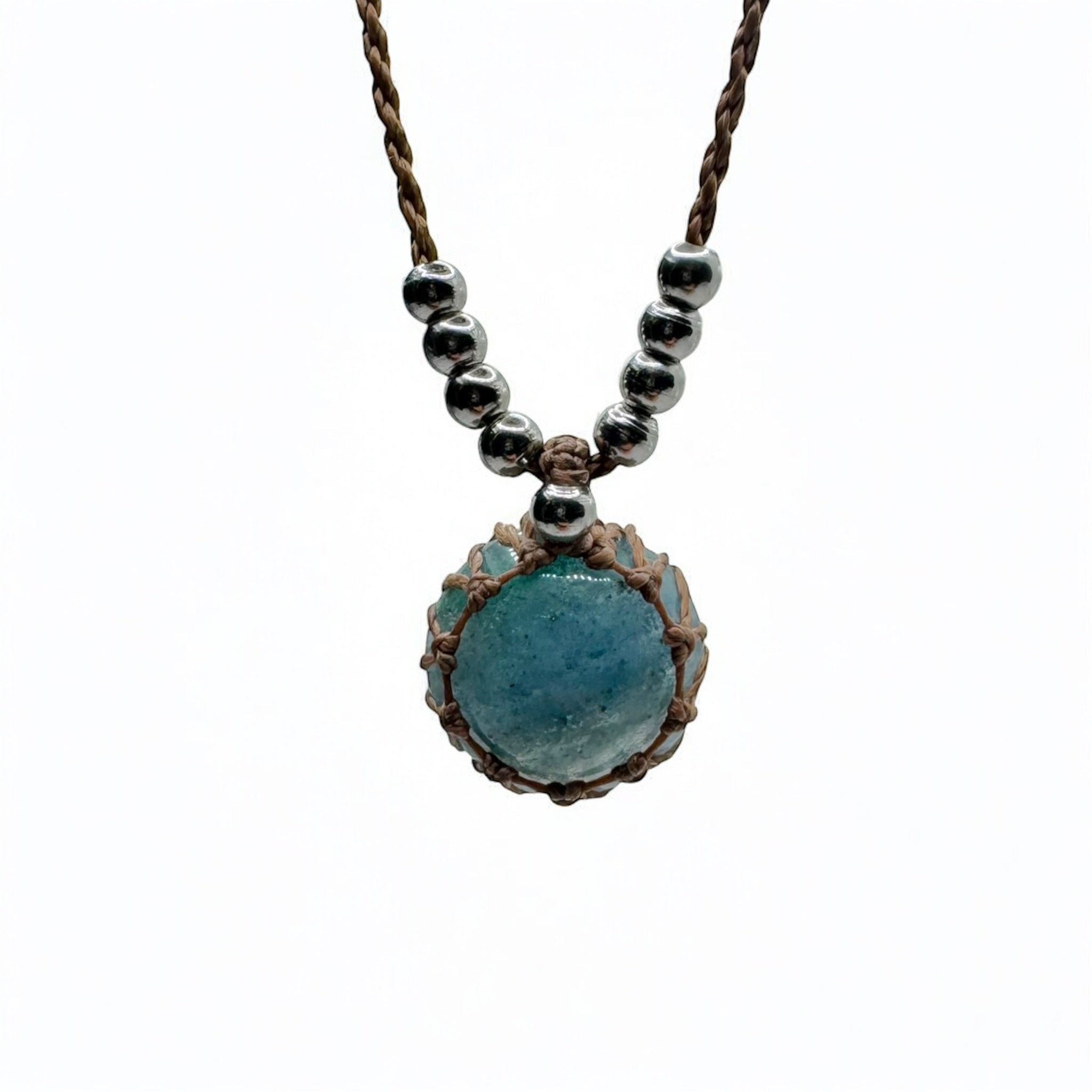 Collana avventurina 17x17mm Sharifa Crystals