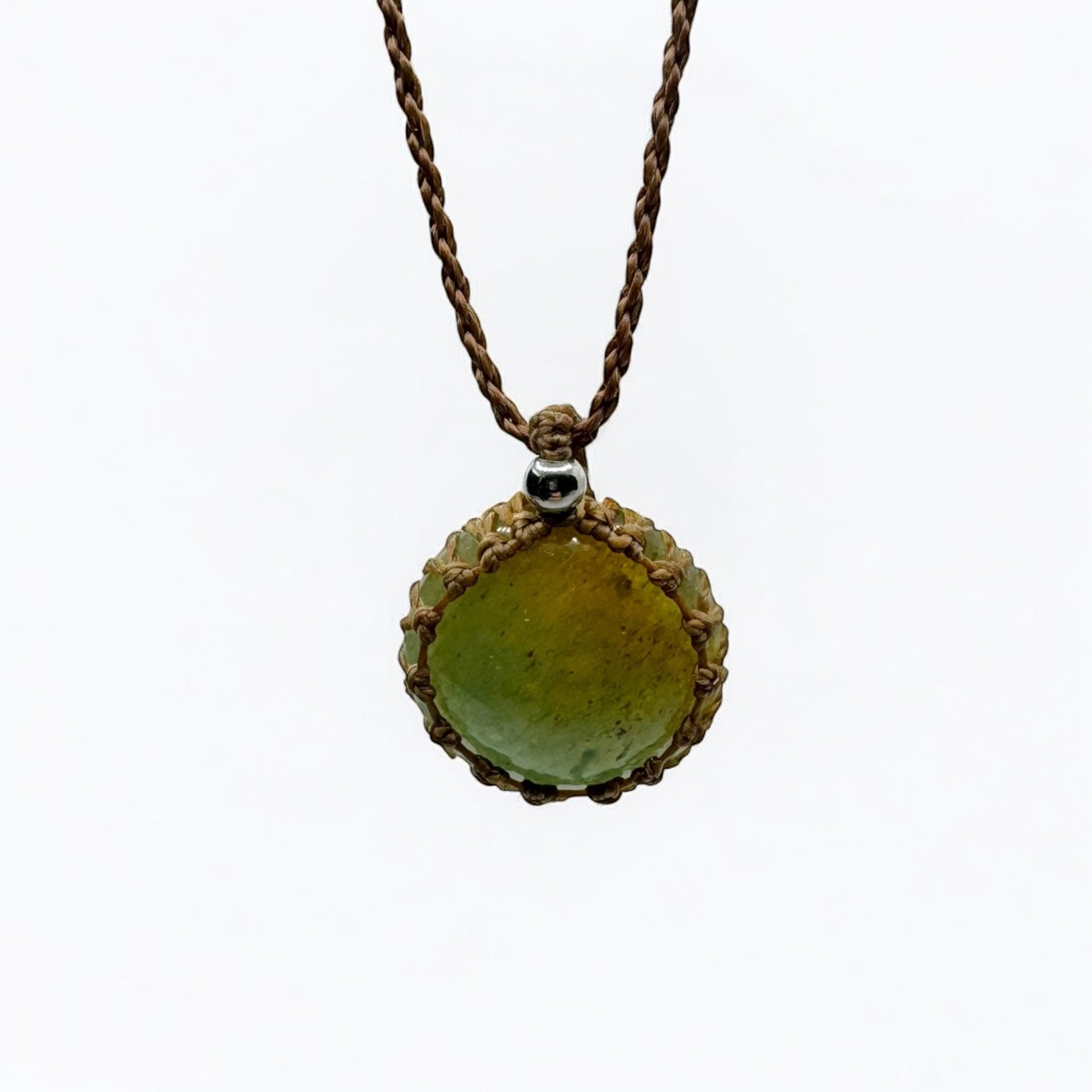 Collana avventurina 20x20mm Sharifa Crystals