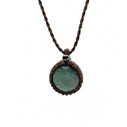 Collana avventurina 18x18mm Sharifa Crystals