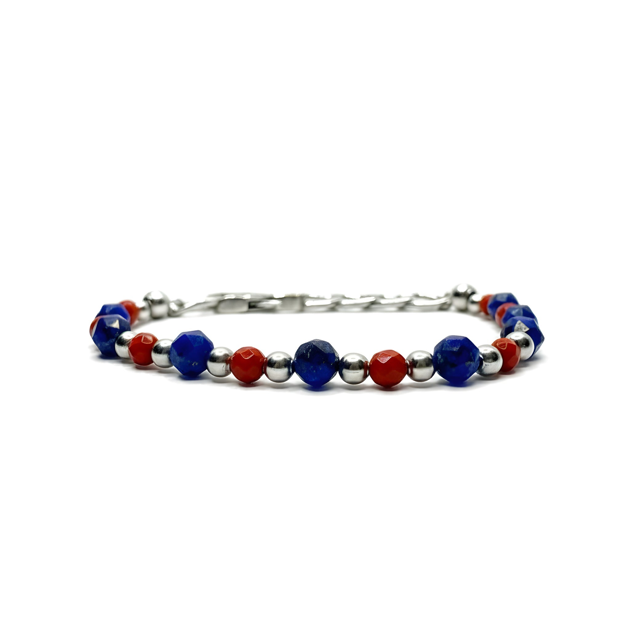 bracciale coppia rosso blu sharifacrystals versione uomo