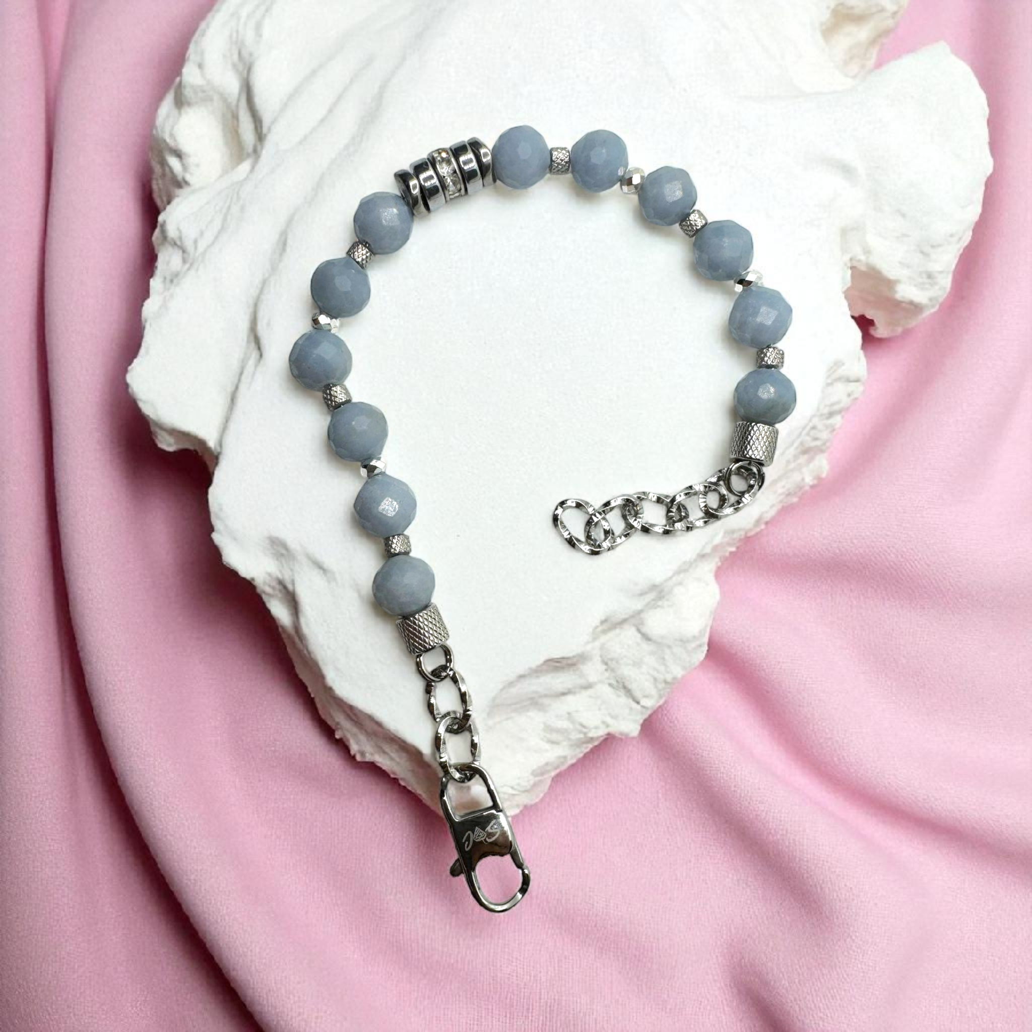 Bracciale angelite Sharifa Crystals