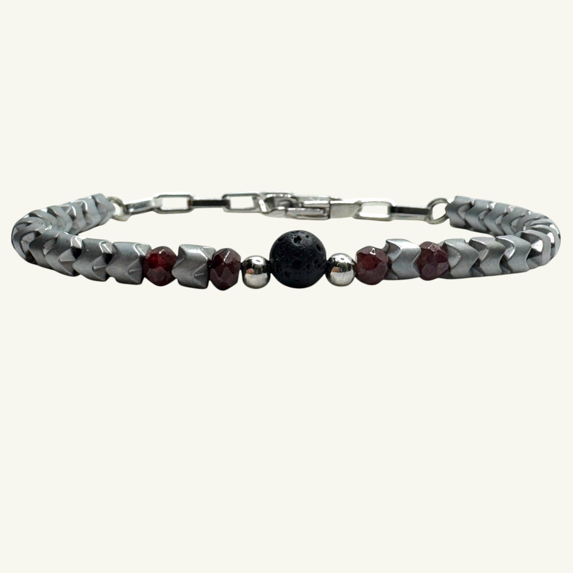 Bracciale granato Sharifa Crystals