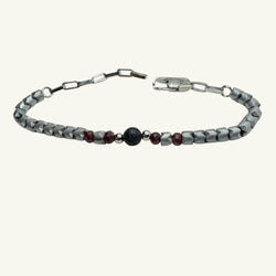 Bracciale granato Sharifa Crystals