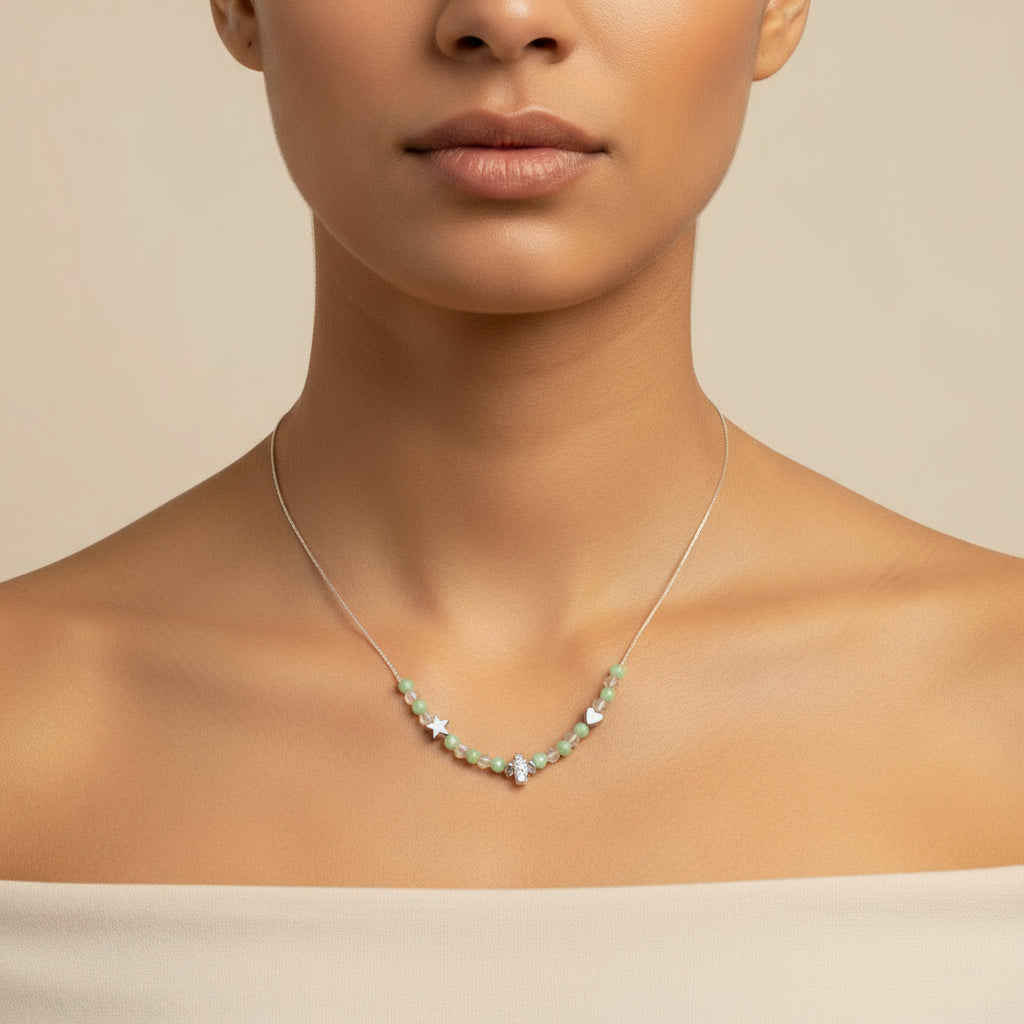 Choker crisoprasio Sharifa Crystals