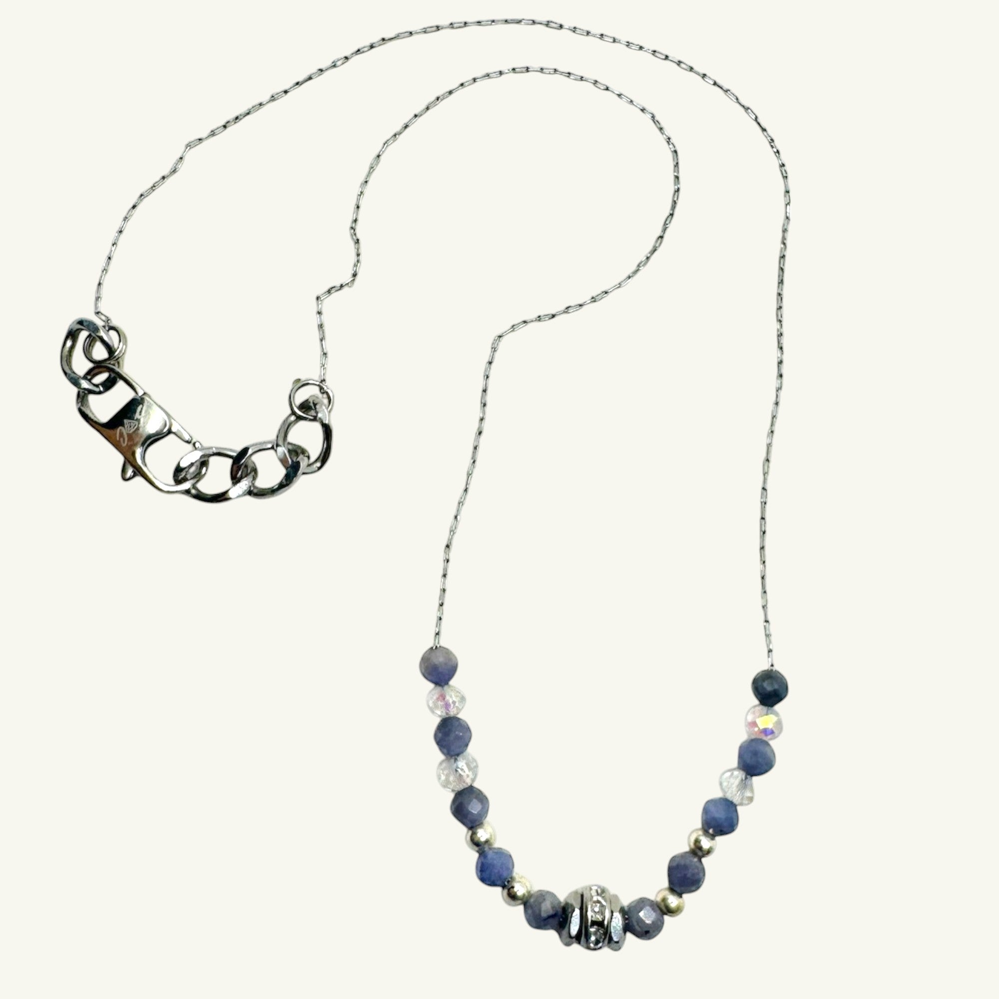 Choker tanzanite Sharifa Crystals