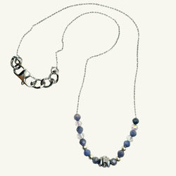 Choker tanzanite Sharifa Crystals