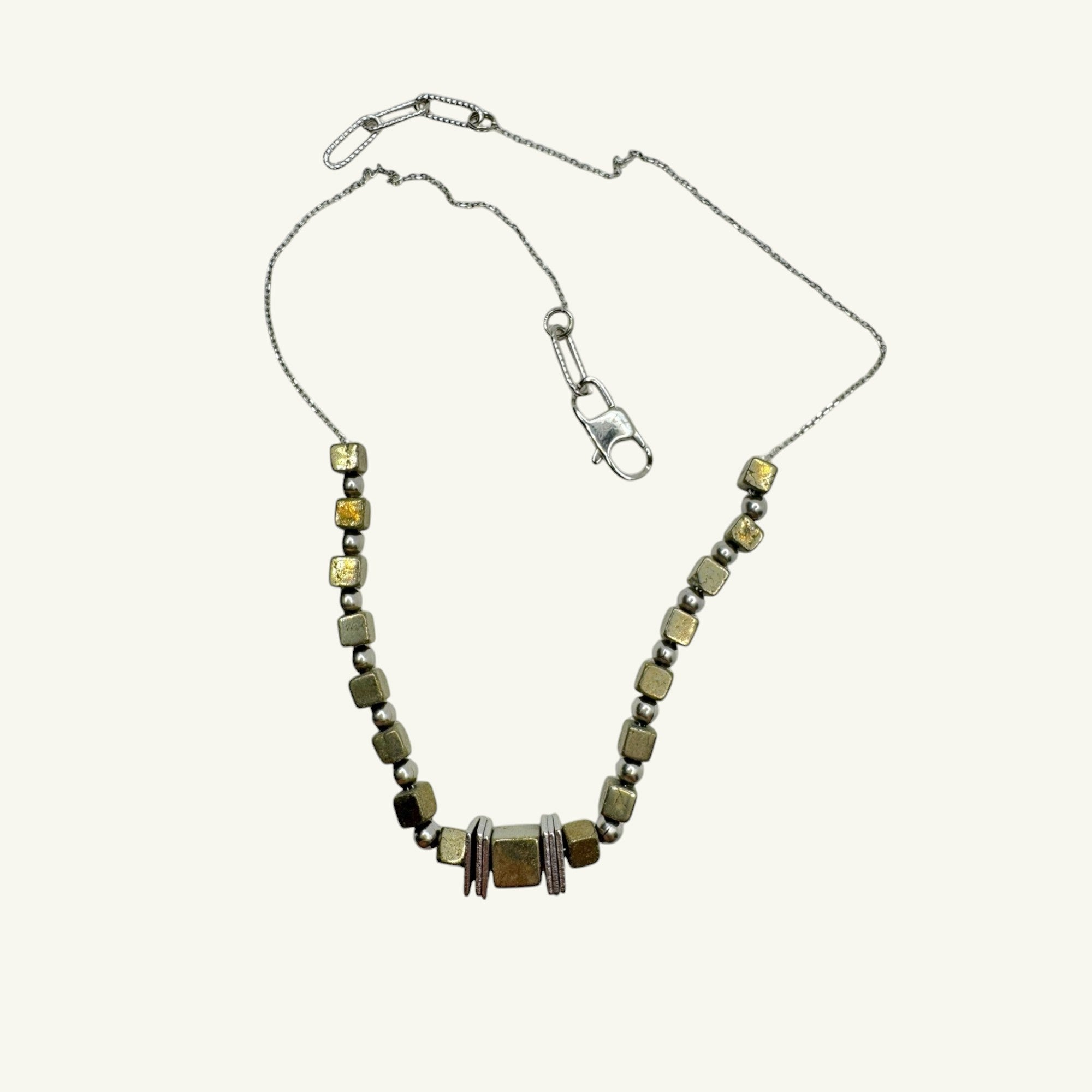 Collana pirite Sharifa Crystals