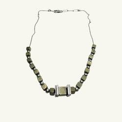 Collana pirite Sharifa Crystals