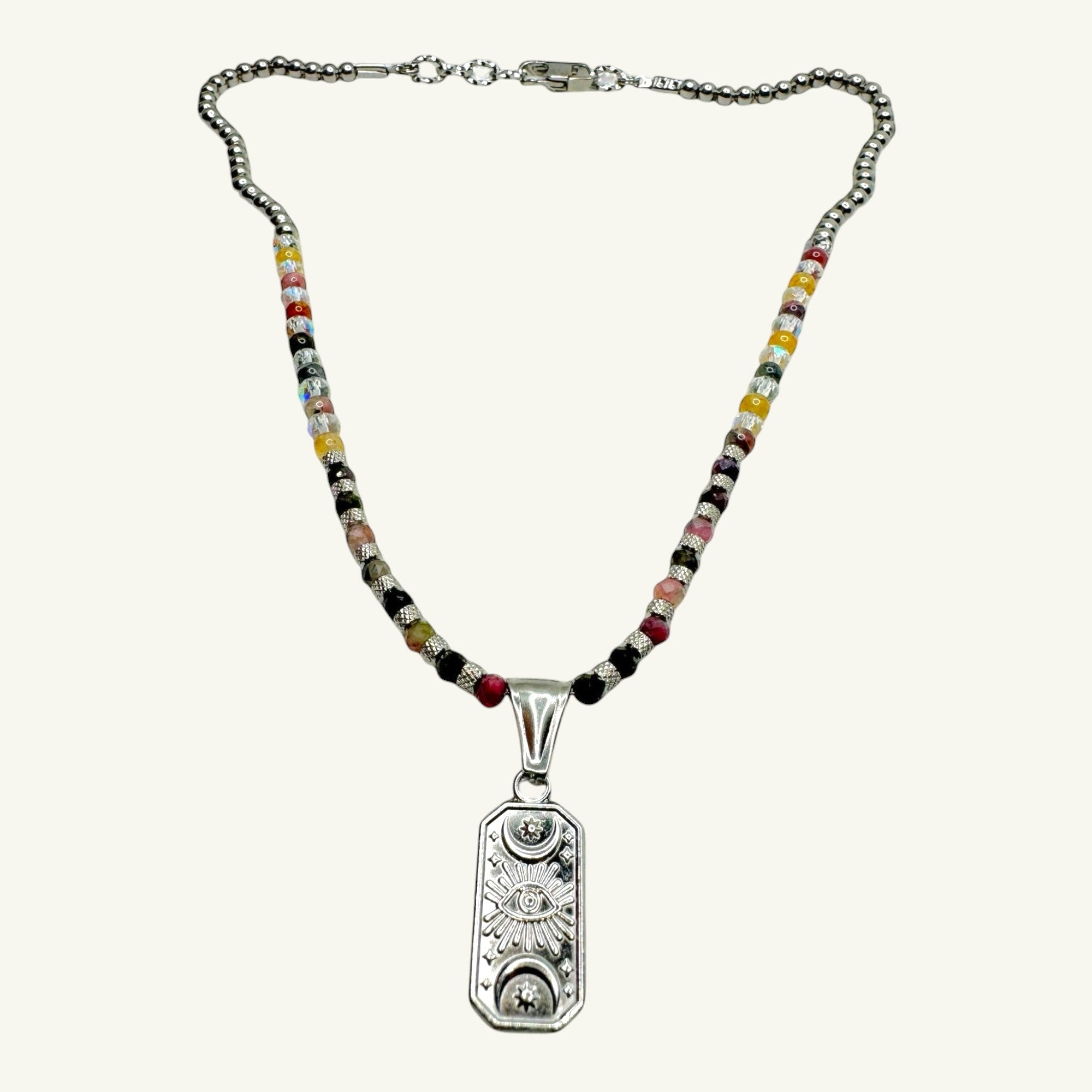 Collana tormalina 3x3 Sharifa Crystals