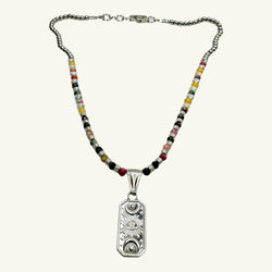 Collana tormalina 3x3 Sharifa Crystals