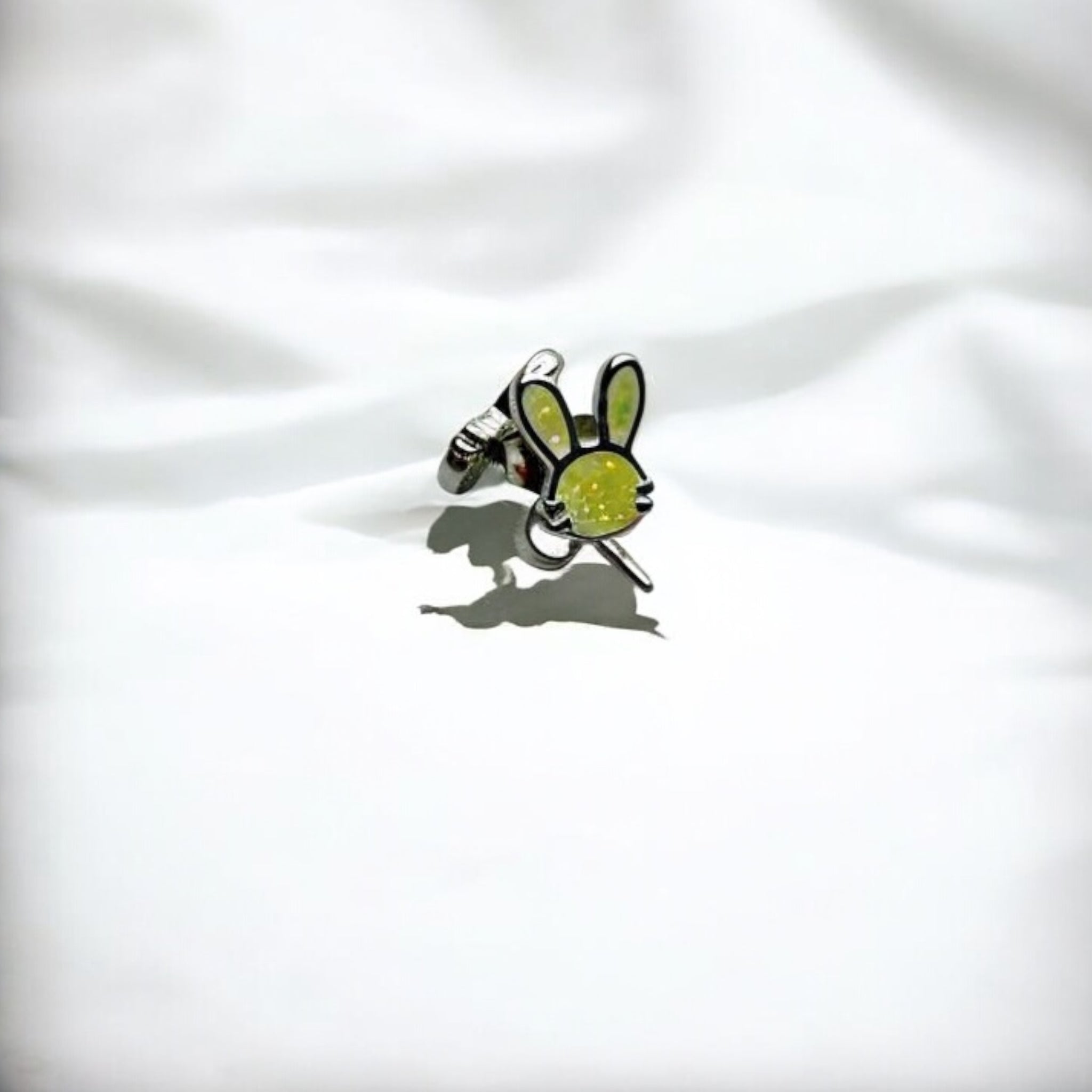 Orecchini coniglietto arlecchino Sharifa Crystals