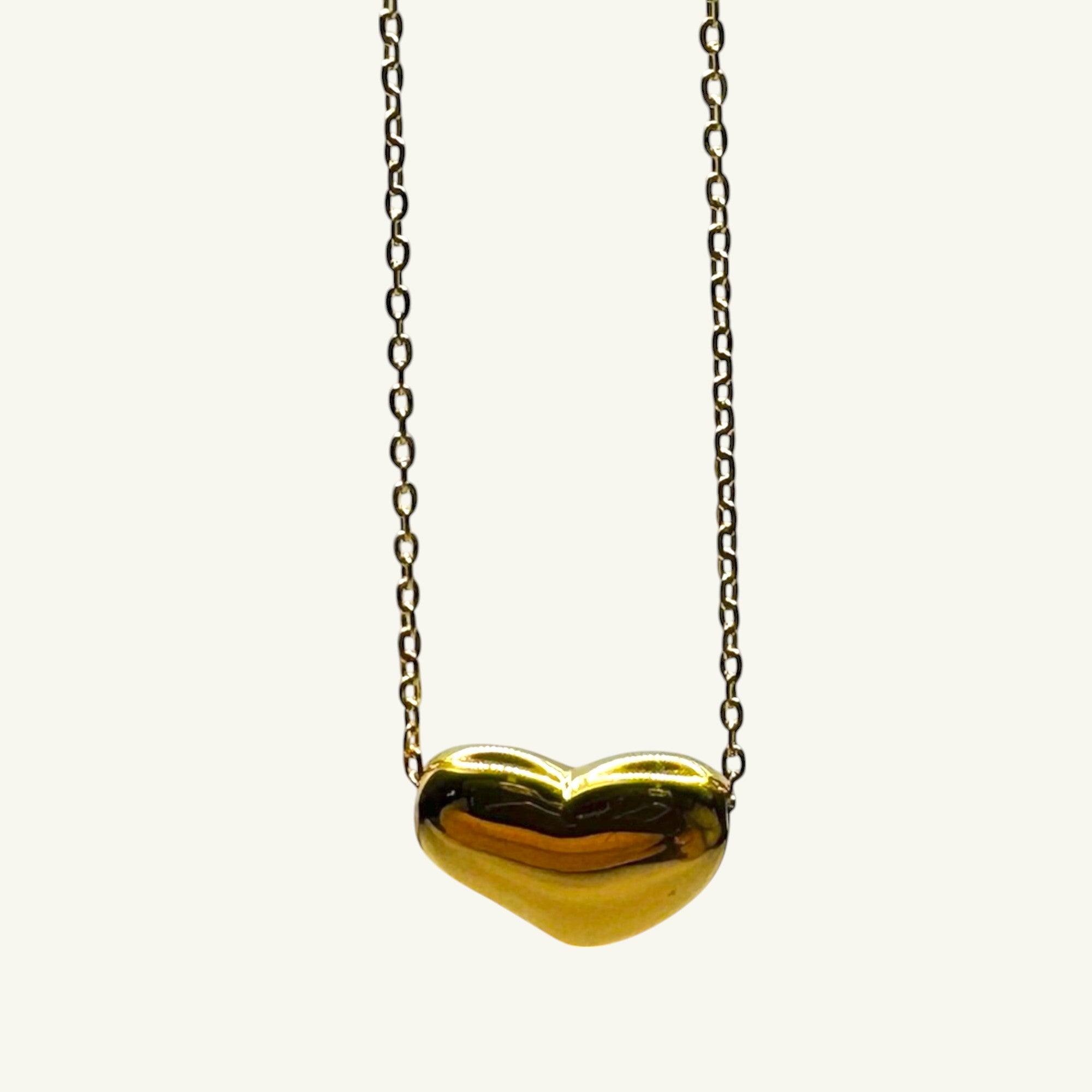 Collana cuore gold Sharifa Crystals