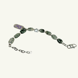 Bracciale agata muschiata Sharifa Crystals
