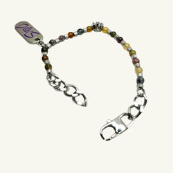 Bracciale tormalina multicolore Sharifa Crystals