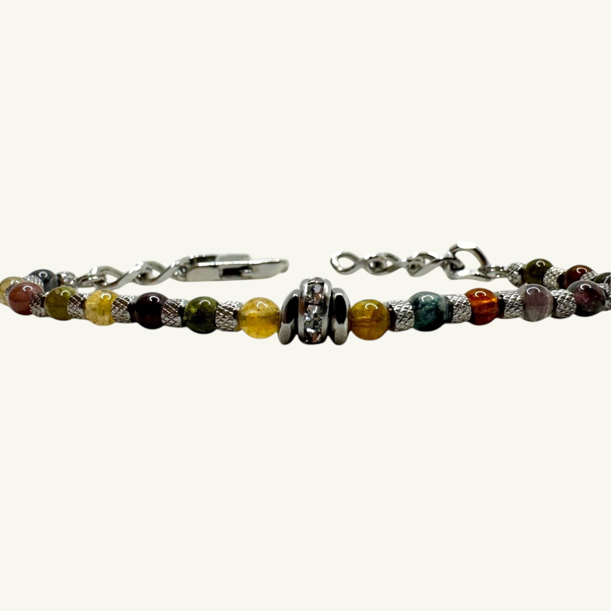 Bracciale tormalina multicolore Sharifa Crystals