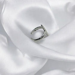 Anello orion silver regolabile Sharifa Crystals