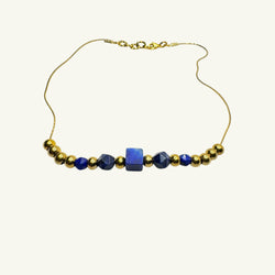 Collana lapis gold Sharifa Crystals