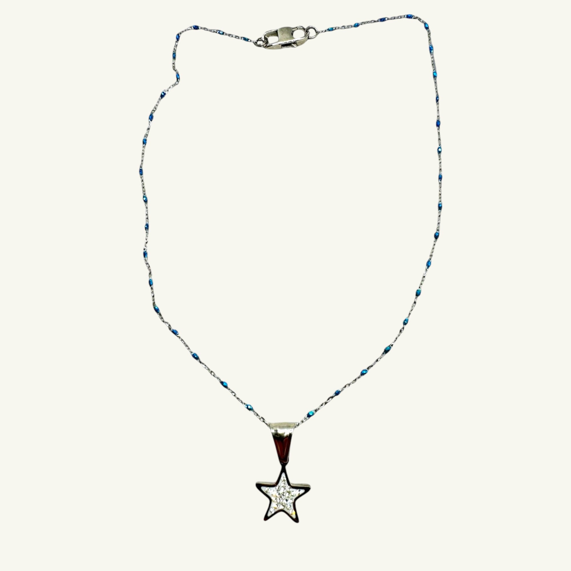 Collana stella luminosa Sharifa Crystals