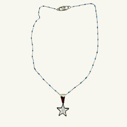 Collana stella luminosa Sharifa Crystals