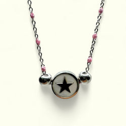 Collana stella Grey Sharifa Crystals